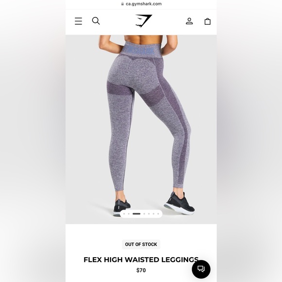 Gymshark High Waisted Leggings - Picture 2 of 6